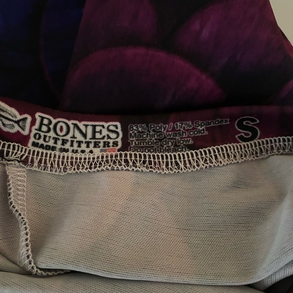 BONES OUTFITTERS Purple Royal Scales Women’s Small Long Sleeve UPF50+ Shirt - Picture 10 of 10